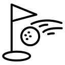 Flag.golf - Golf domain logo